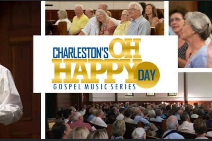 a man standing in front of a crowd